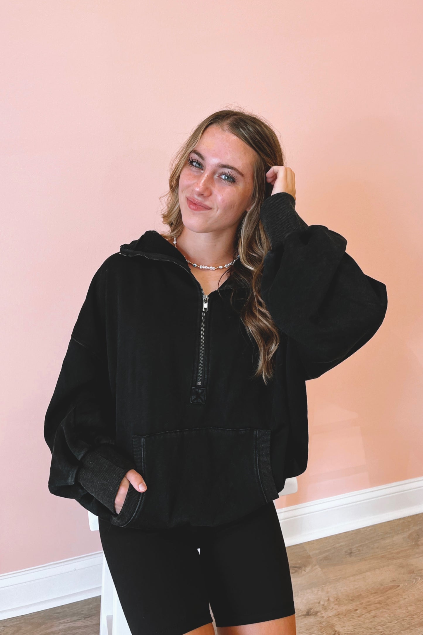 Leslie Half-Zip Hoodie