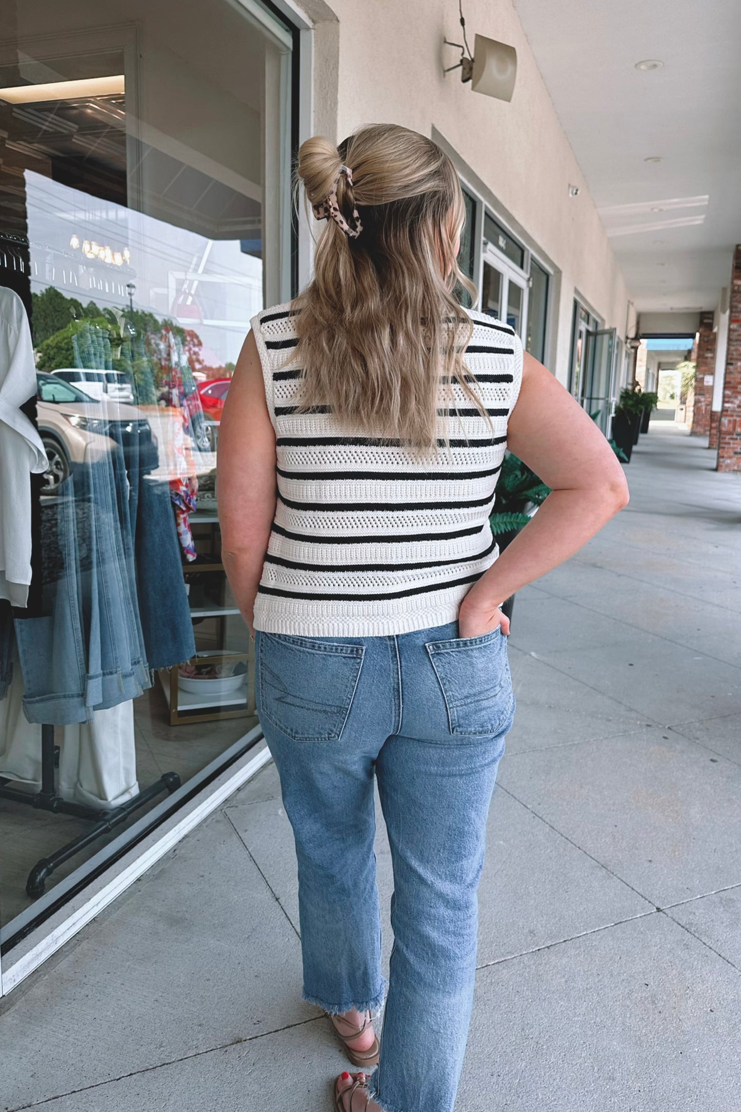 High Seas Striped Vest