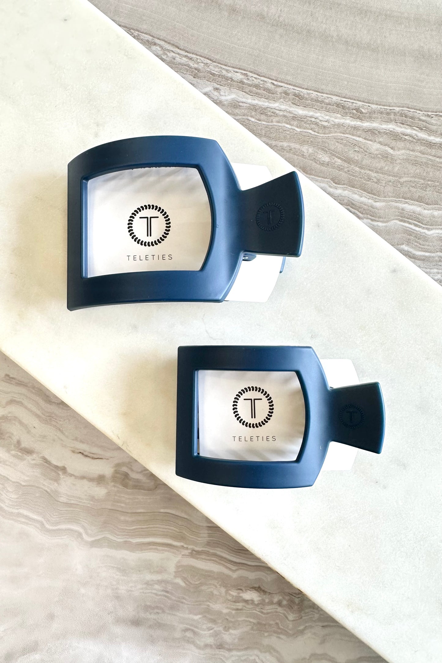Square Teletie Flat Clip