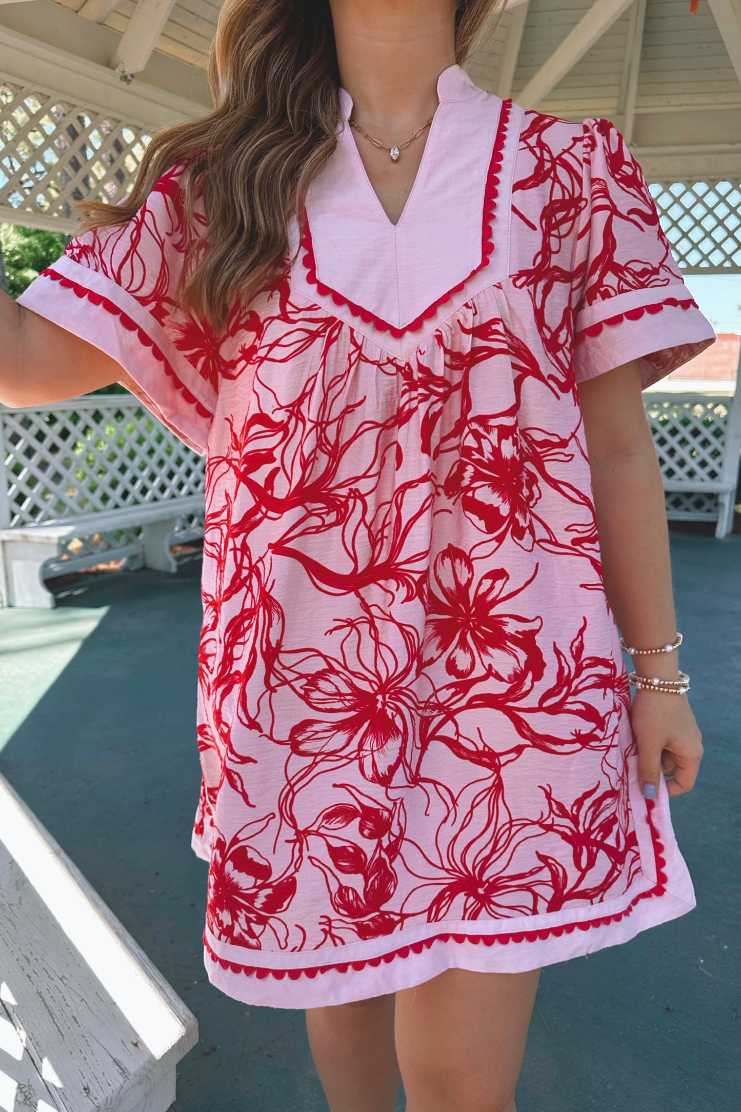 Sadie Floral Tunic