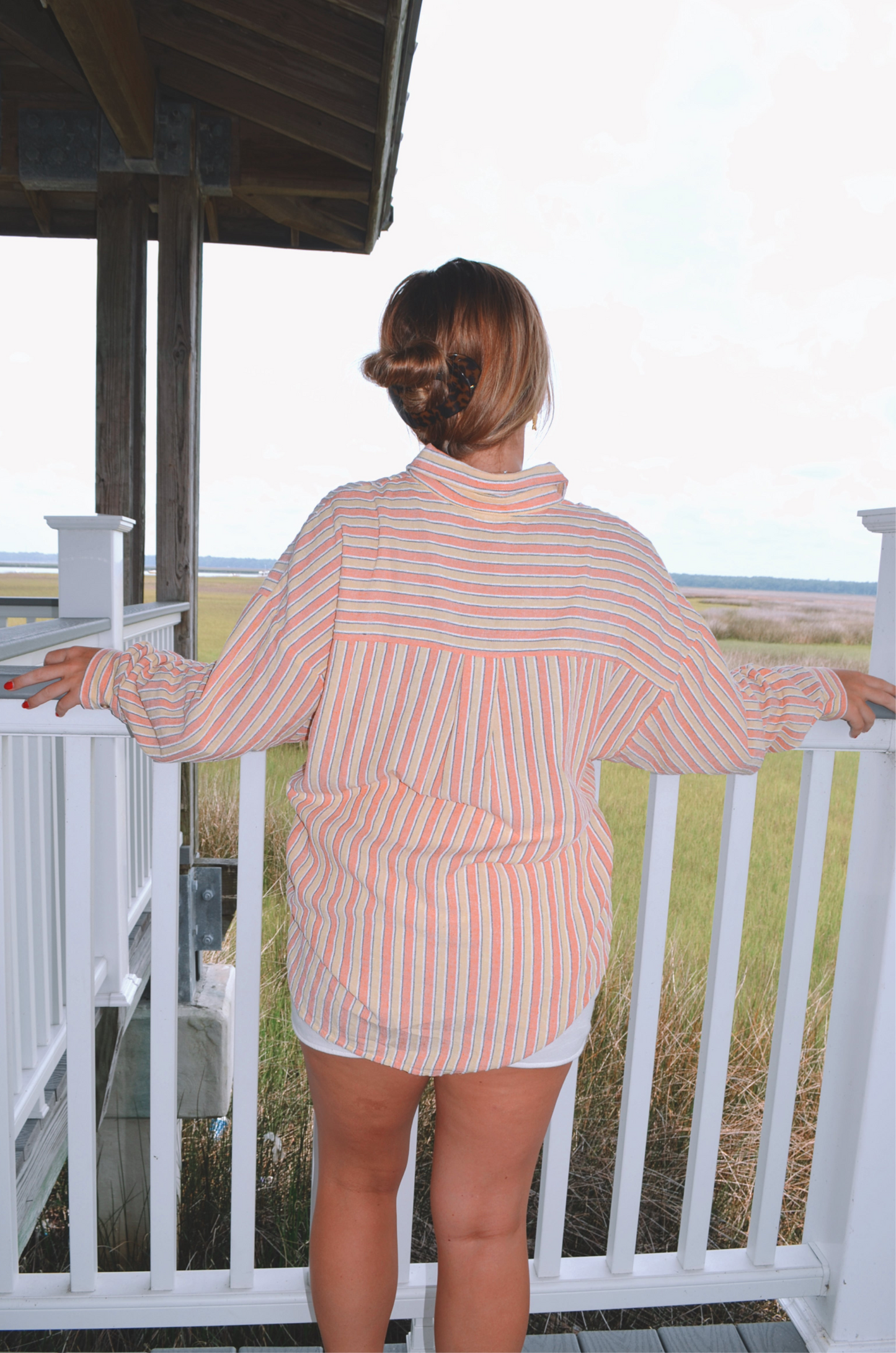 Tristyn Striped Button-Down