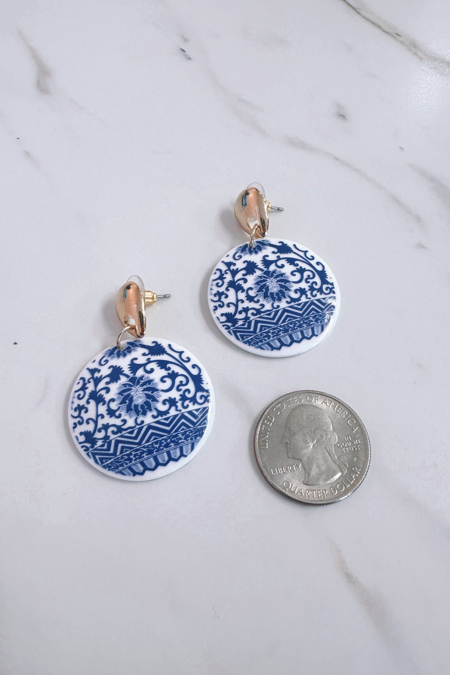 Santorini Disc Earrings