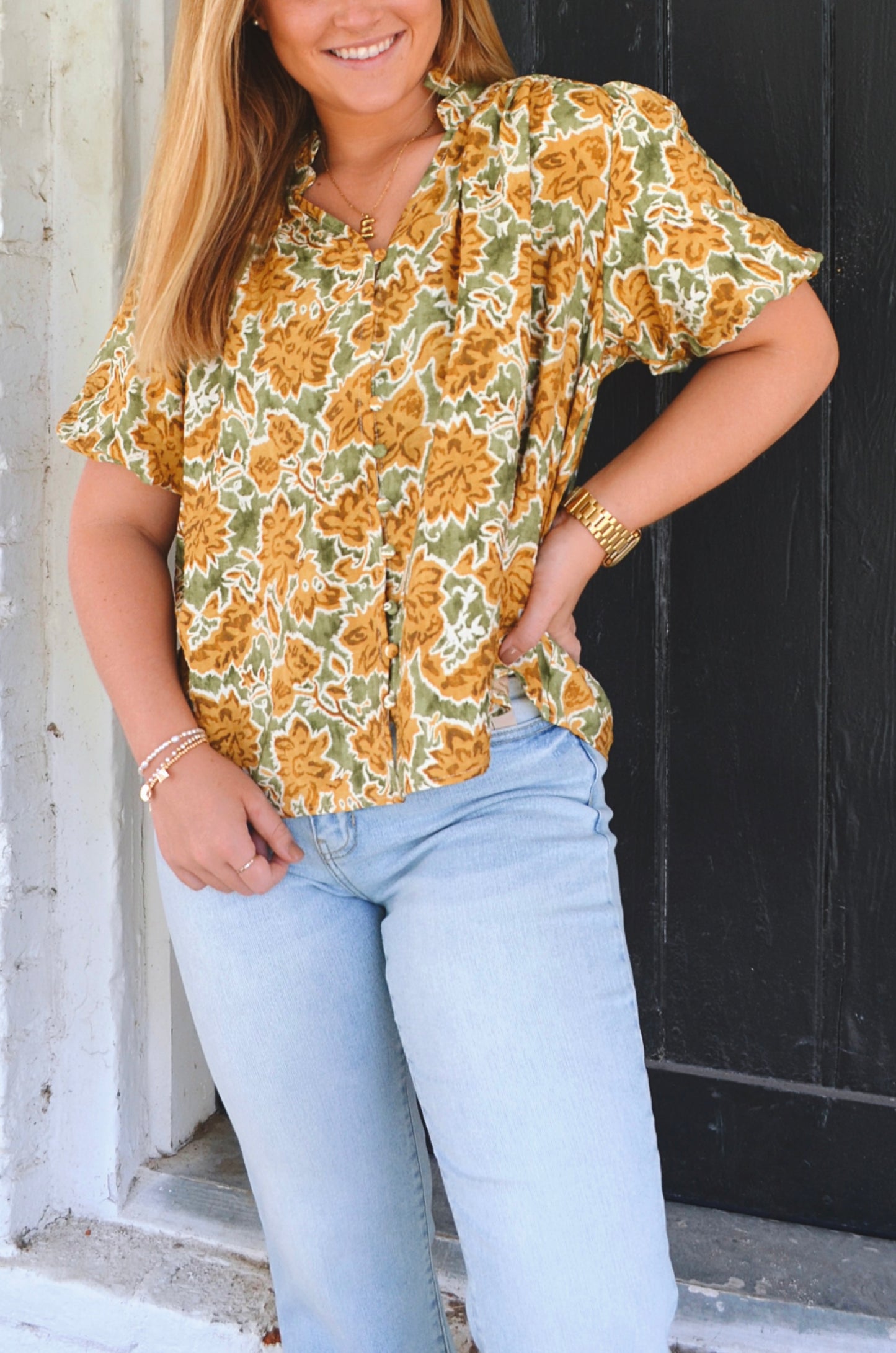 Fallon Floral Blouse
