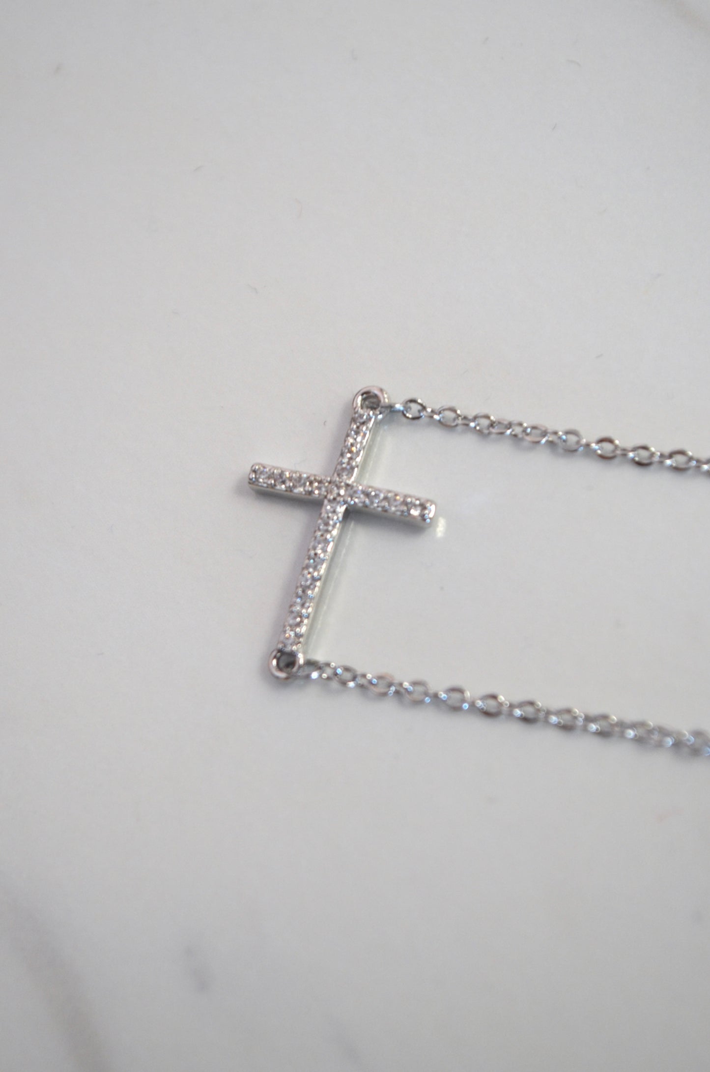 CZ Pave Necklace
