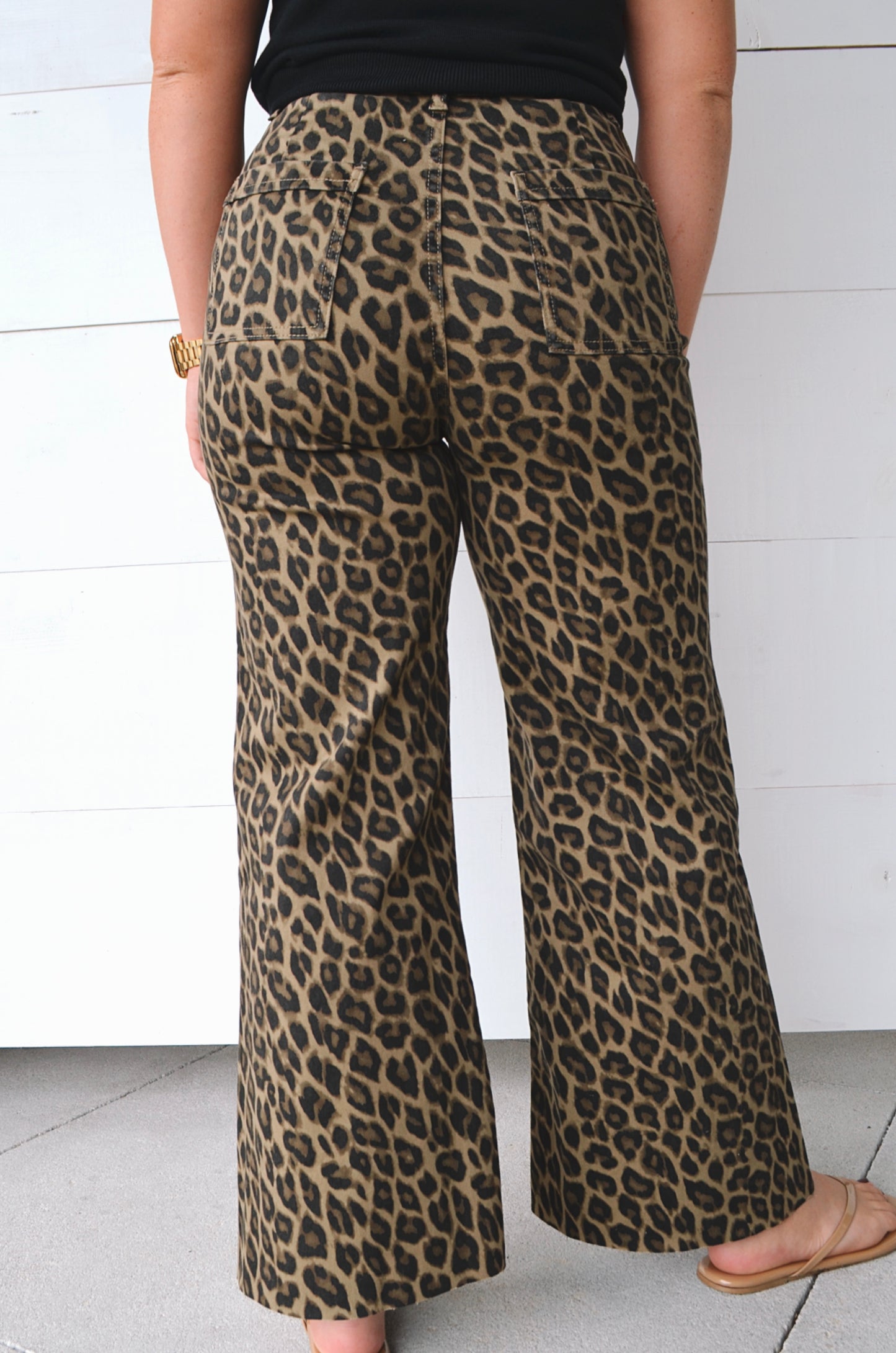 Karla Wide-Leg Denim Jean