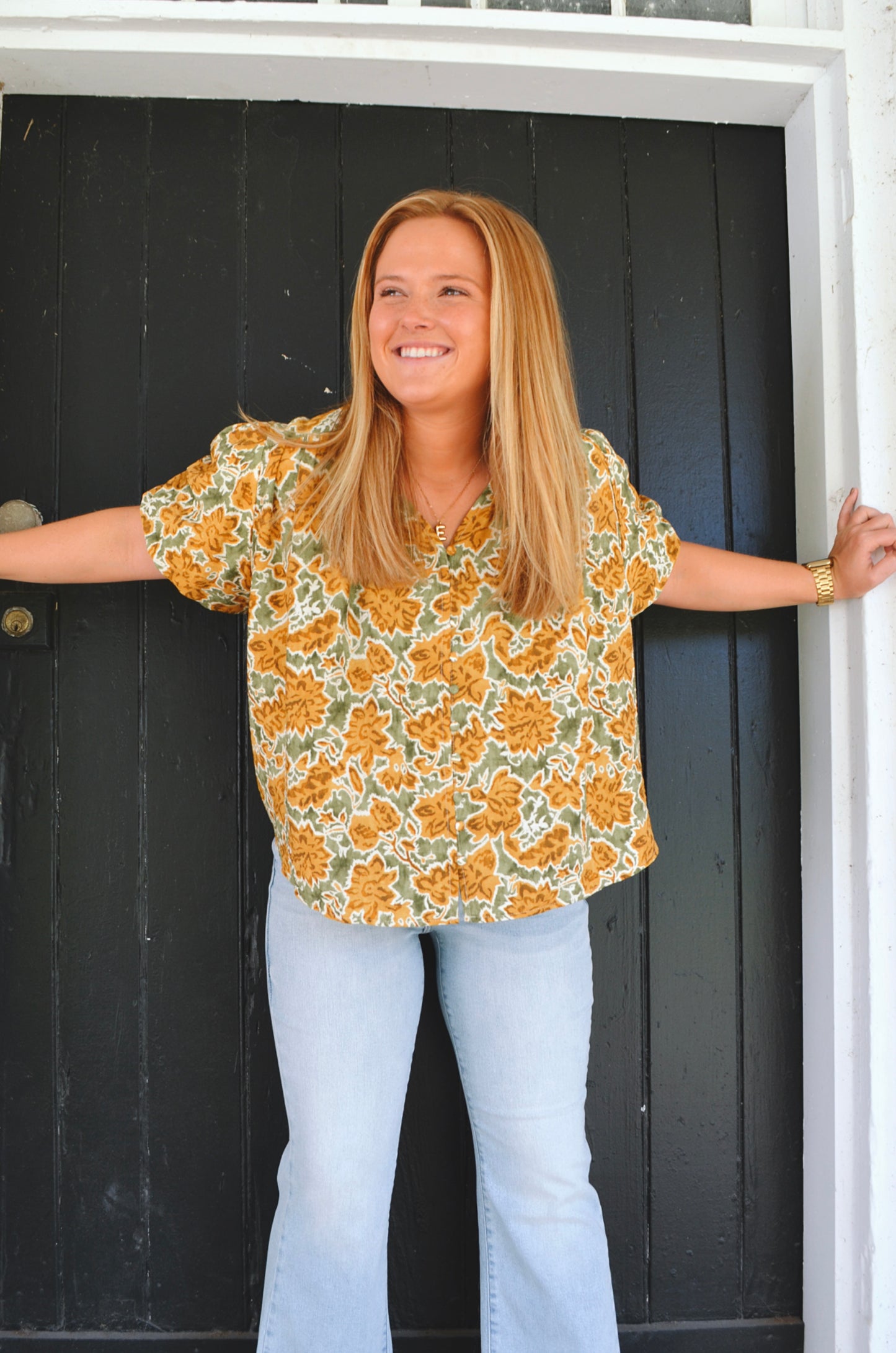 Fallon Floral Blouse