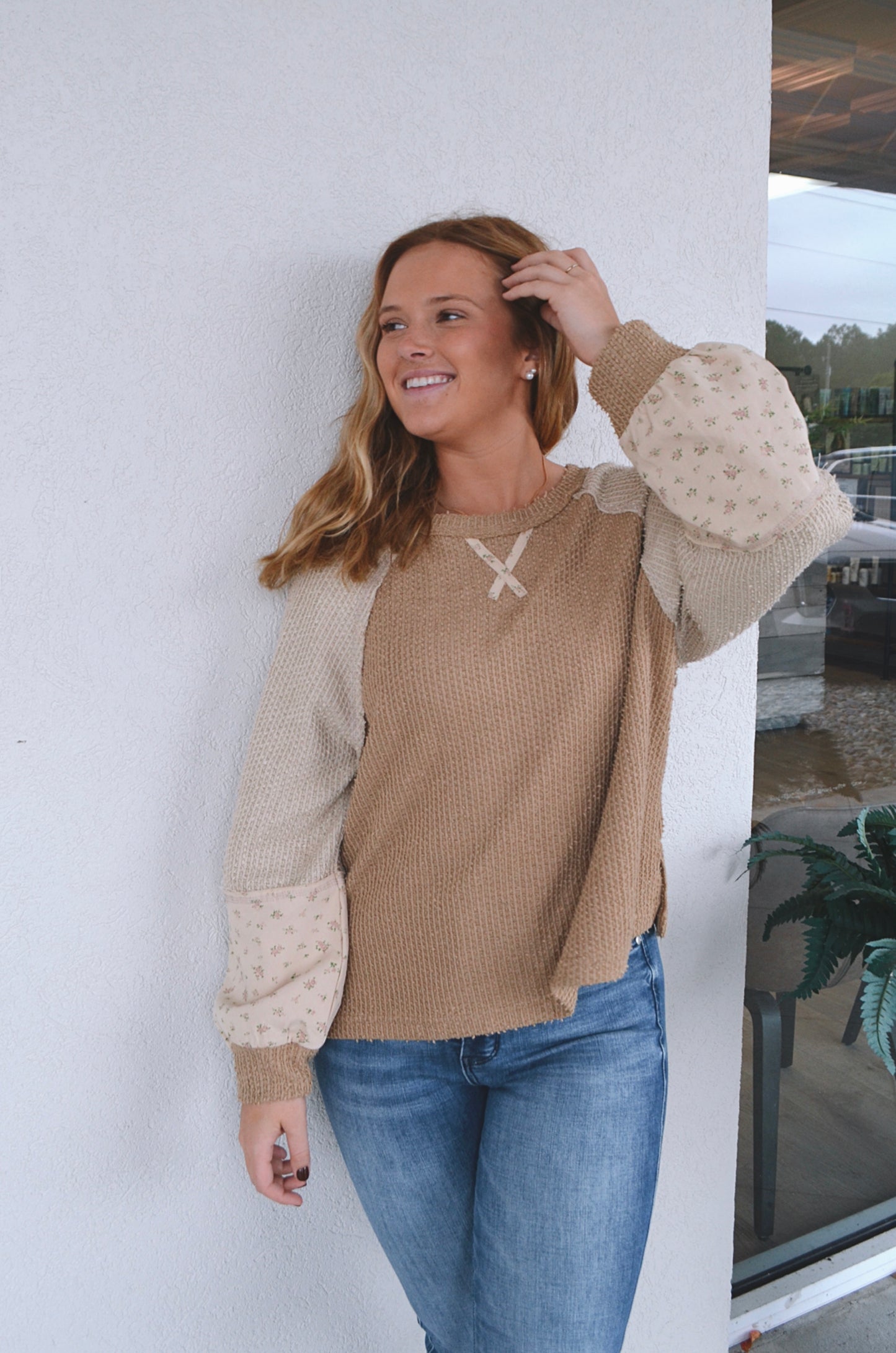 Down To Earth Knit Top