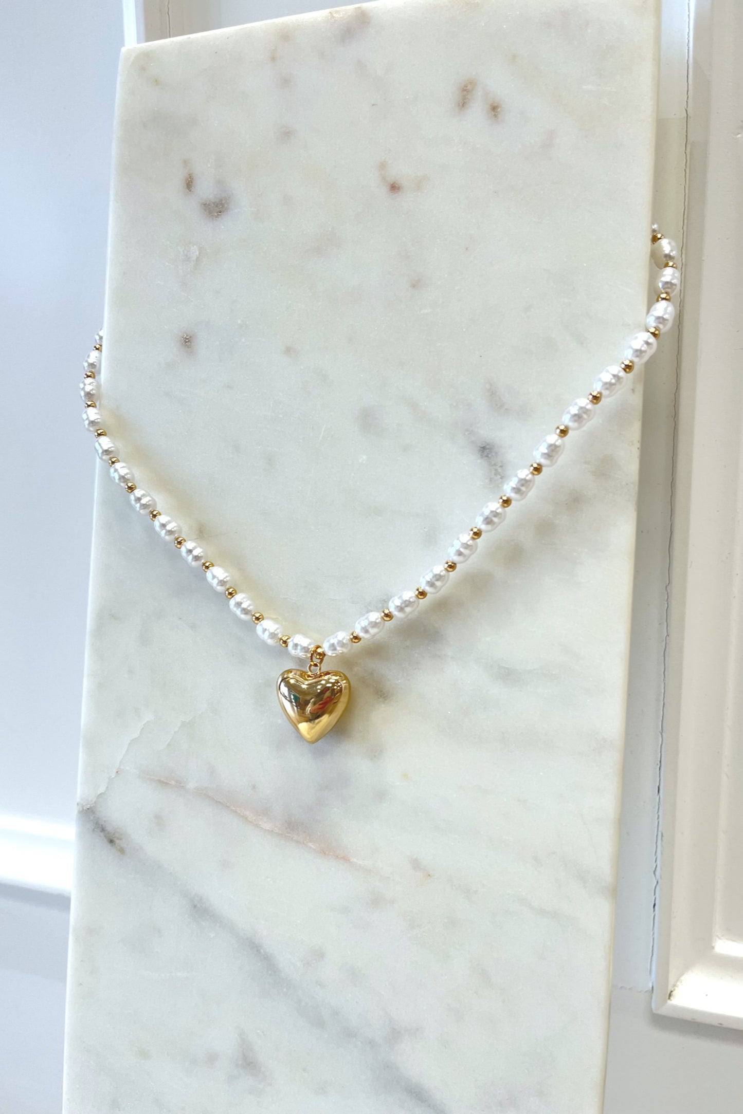 Poppy Pearl Necklace - Boutique EllaPar