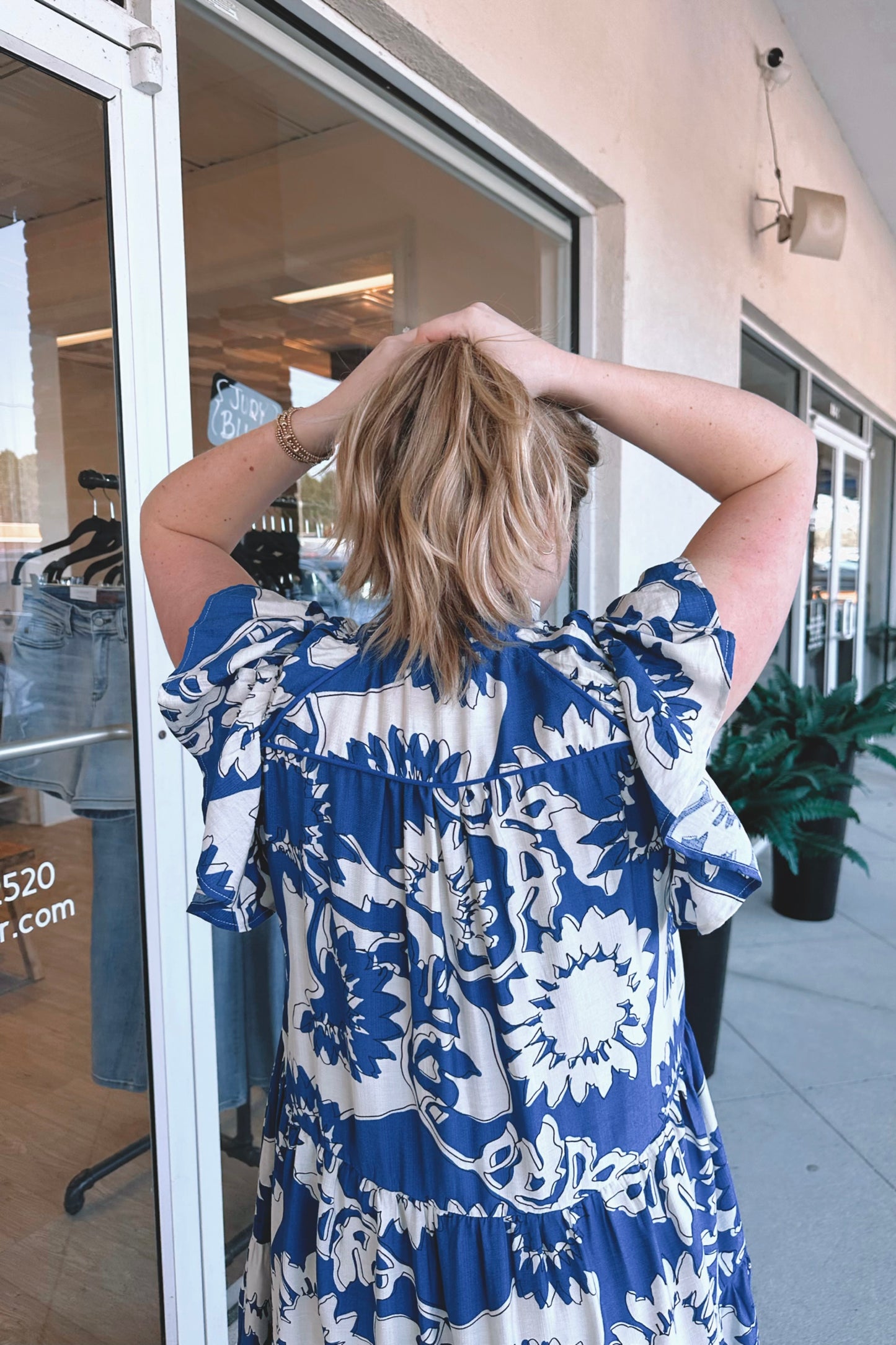 Flutter Midi Dress