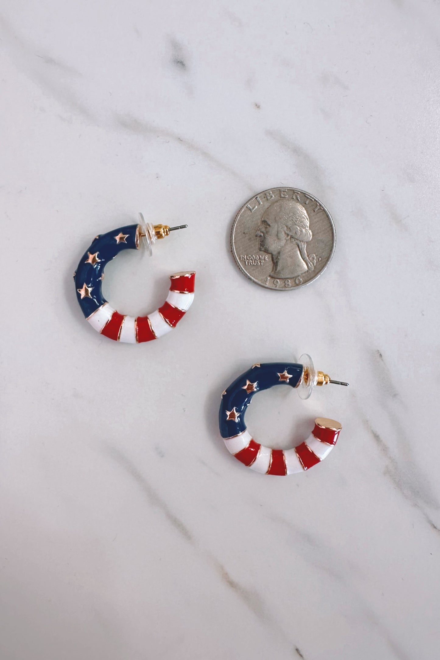USA Flag Hoops