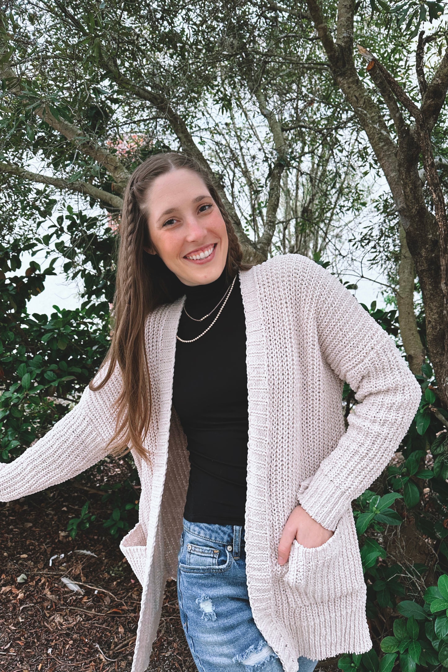 Pocket Knit Cardigan