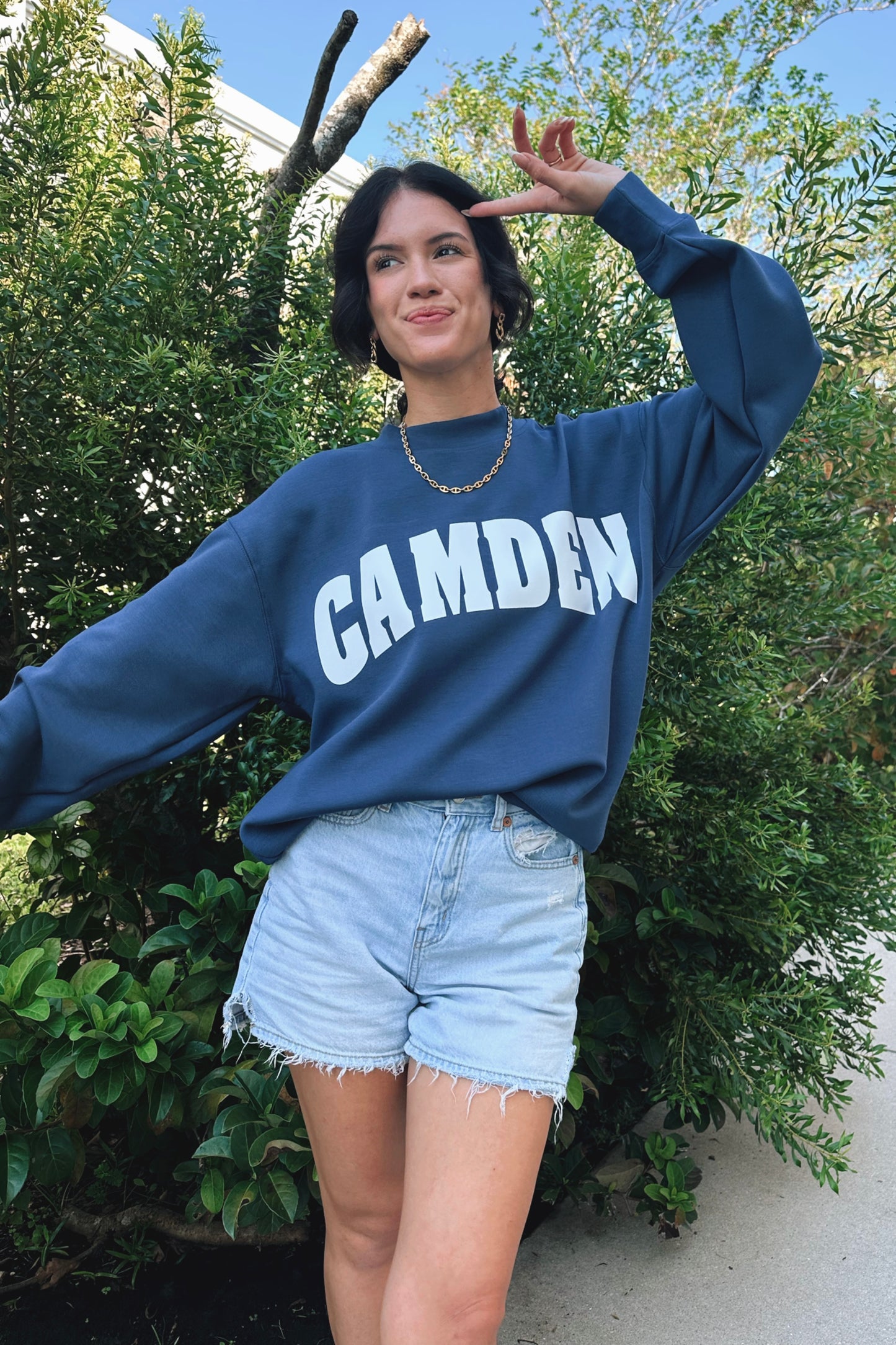 CAMDEN Mock Neck Sweatshirt