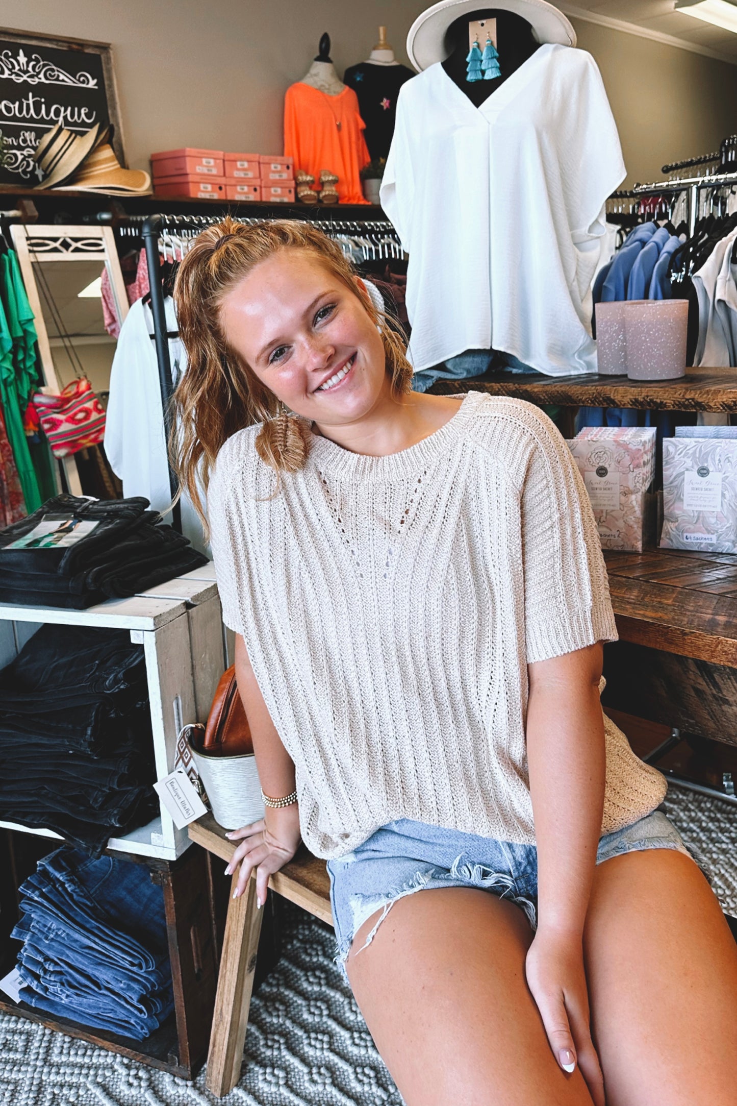 Sasha Raglan Sweater