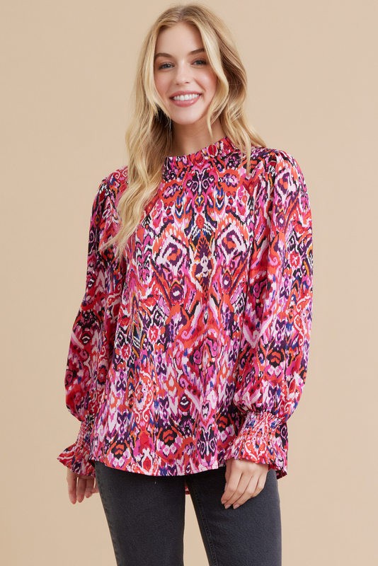 Adriana Lantern Blouse