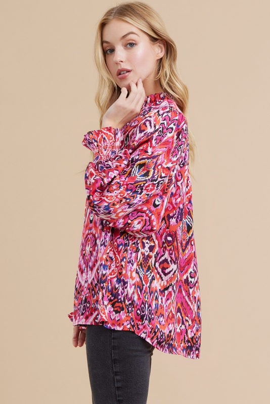 Adriana Lantern Blouse