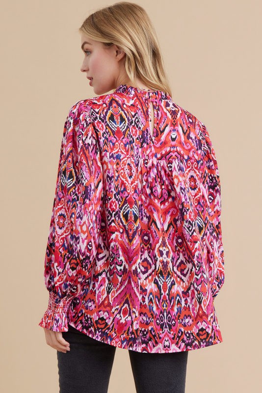 Adriana Lantern Blouse