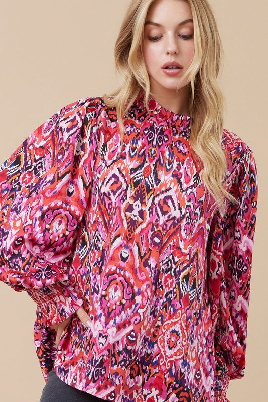 Adriana Lantern Blouse