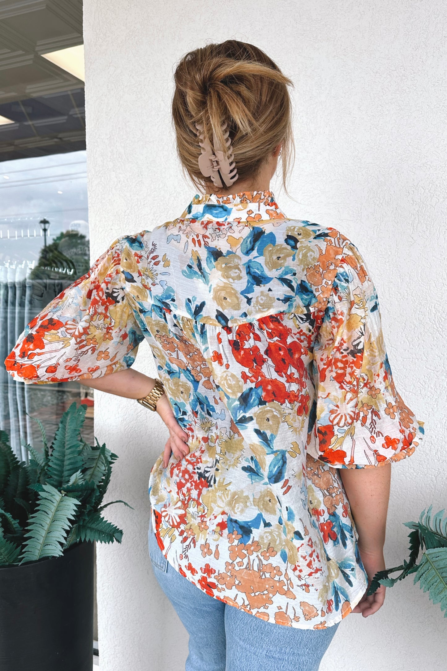 Lucia Floral Blouse