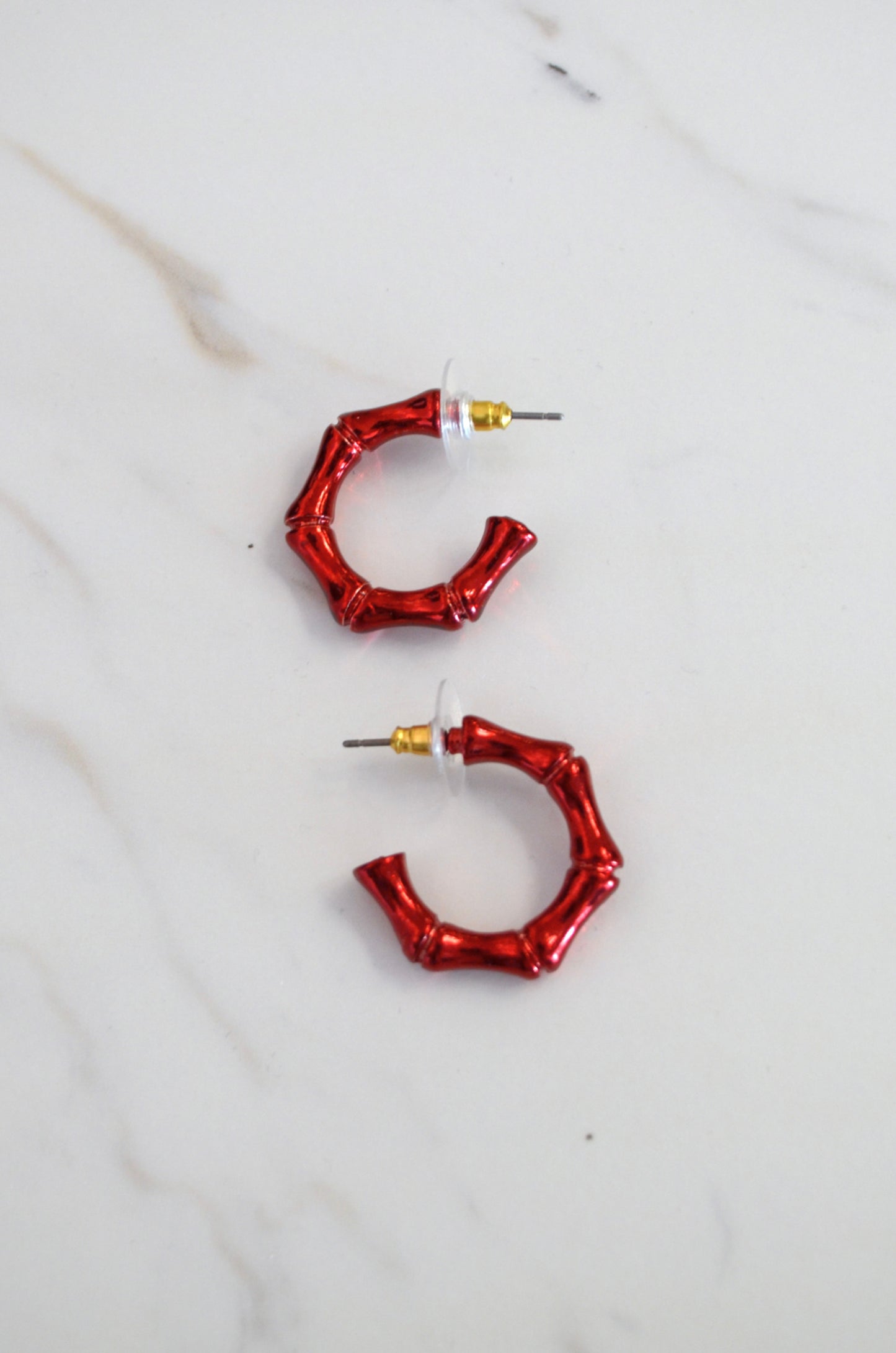 Metallic Hoops