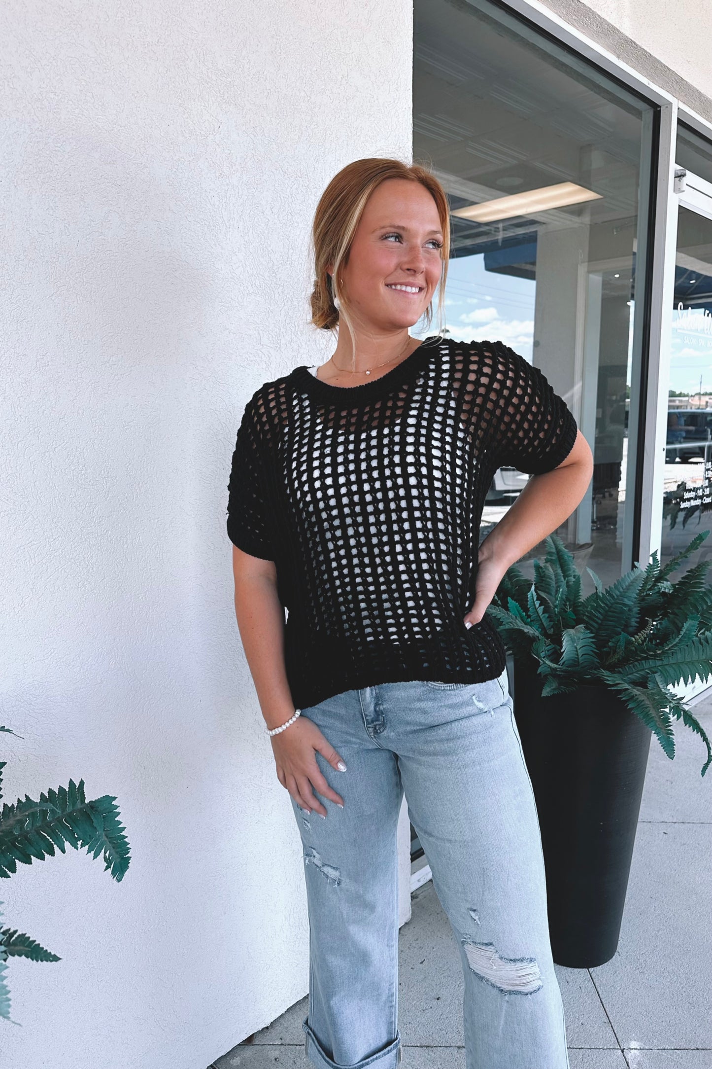 Saylor Crochet Top