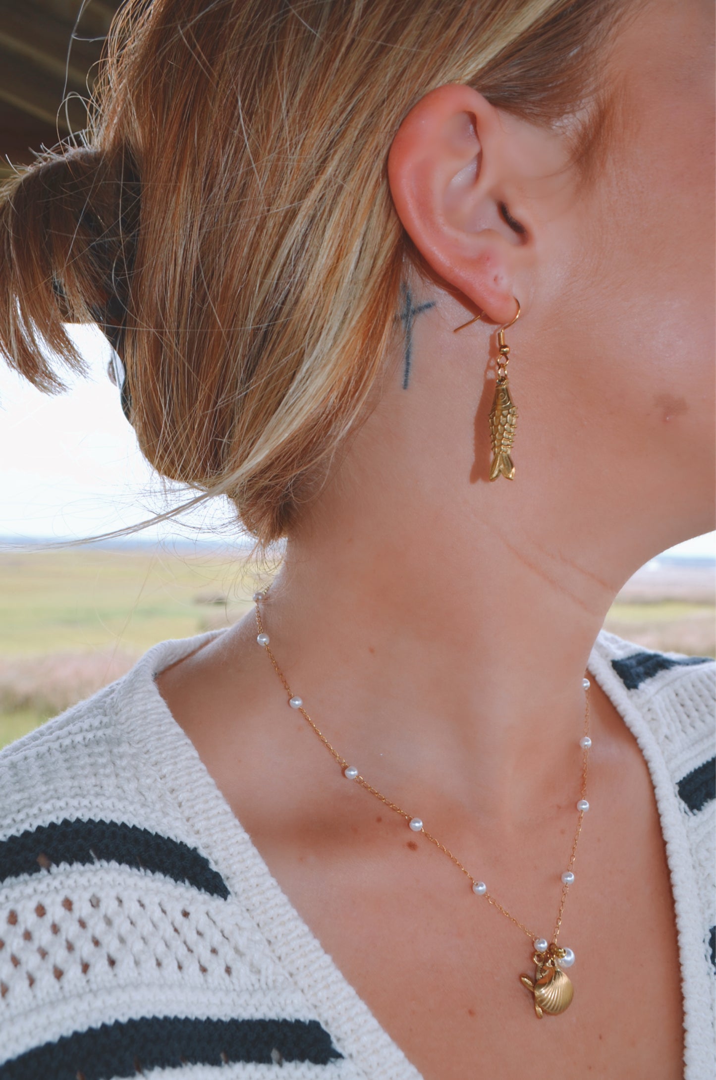GD Fish Earrings