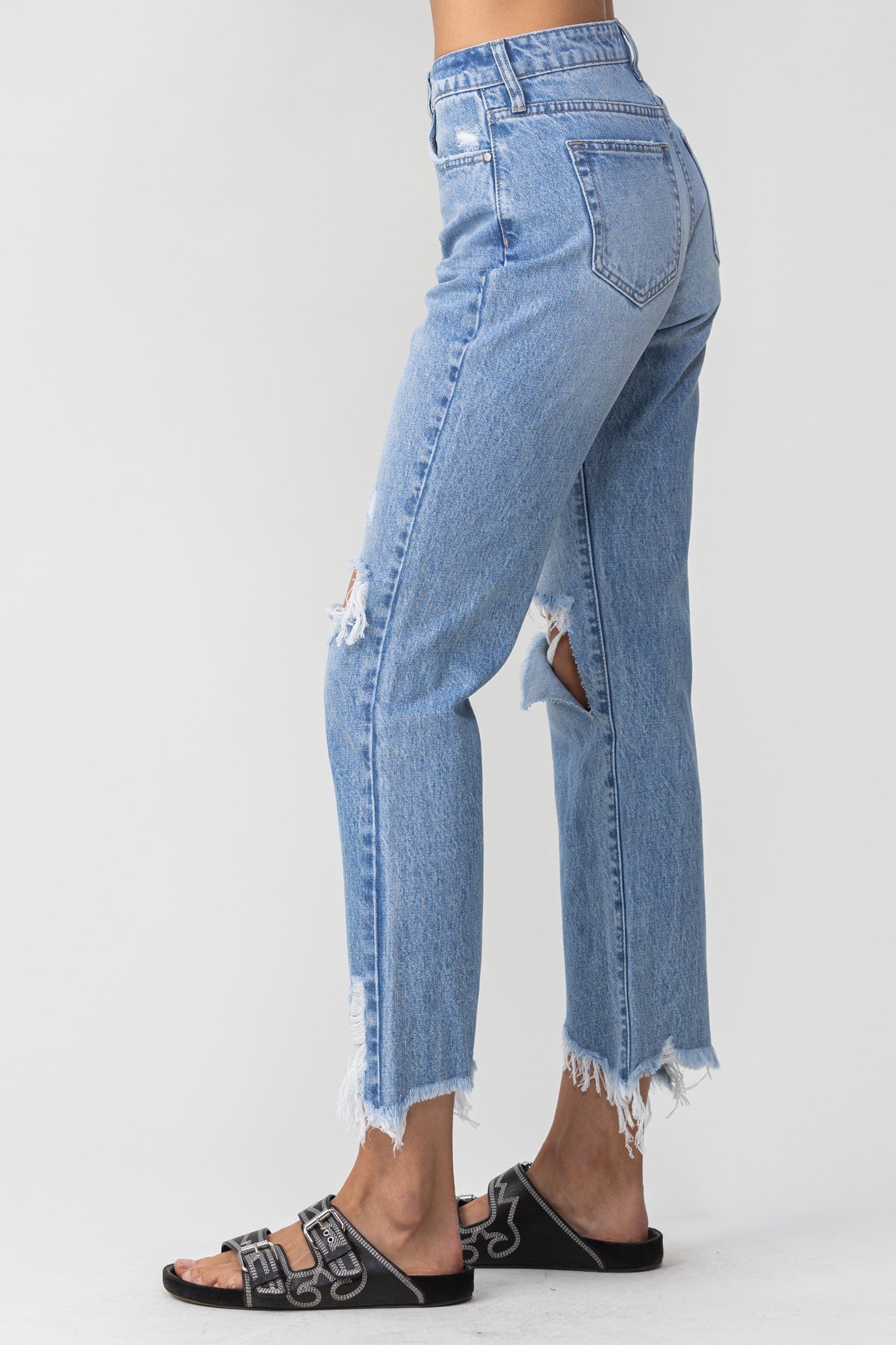 Bella Frayed Hem Jean