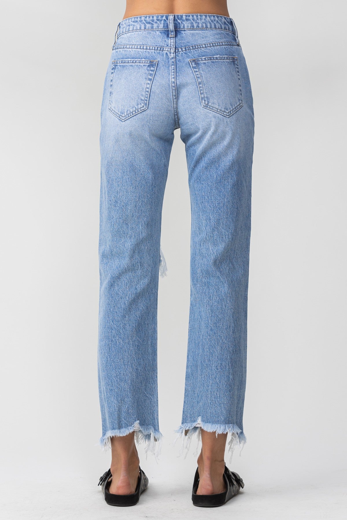 Bella Frayed Hem Jean