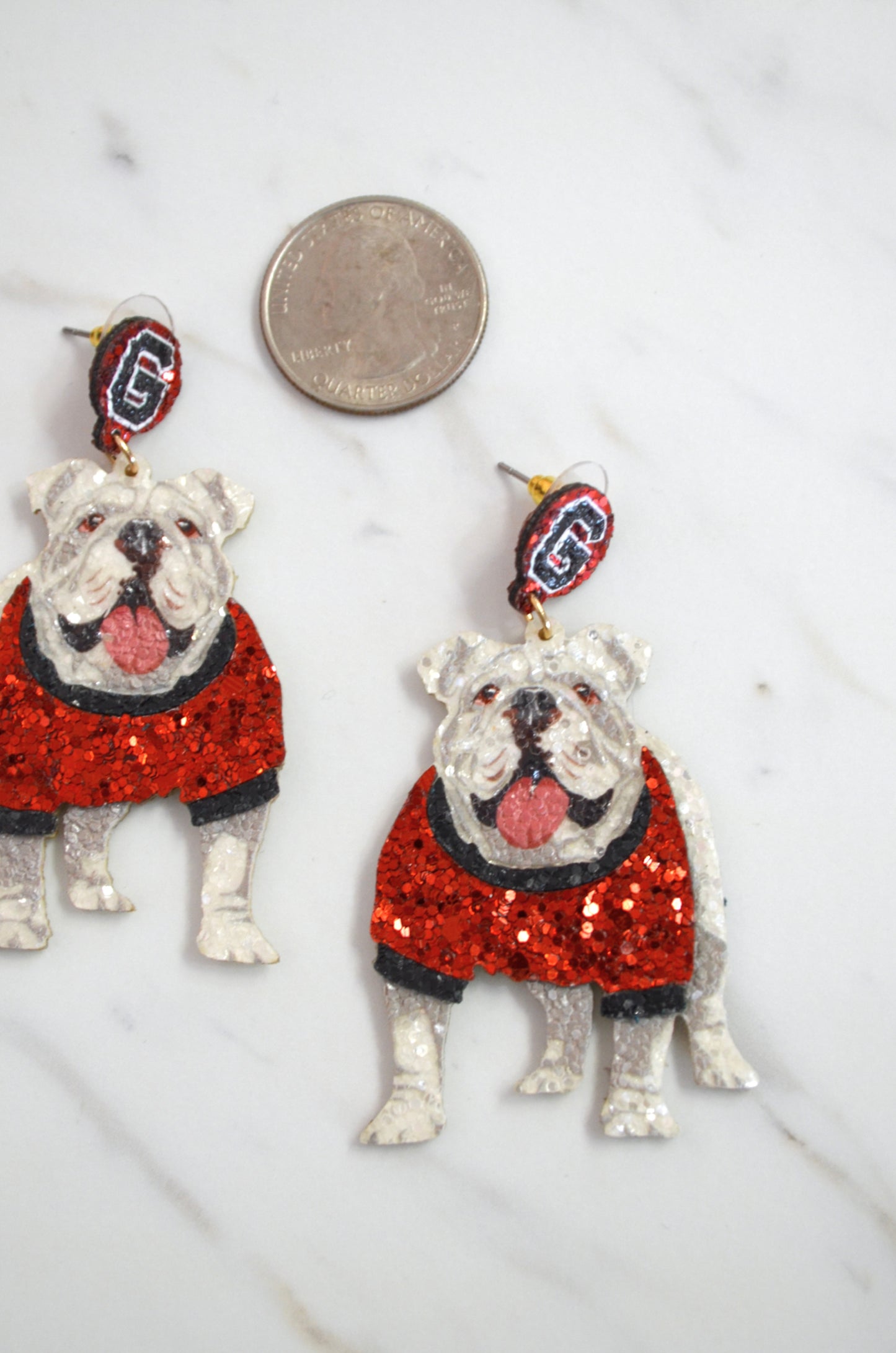 UGA Tailgate Earrings