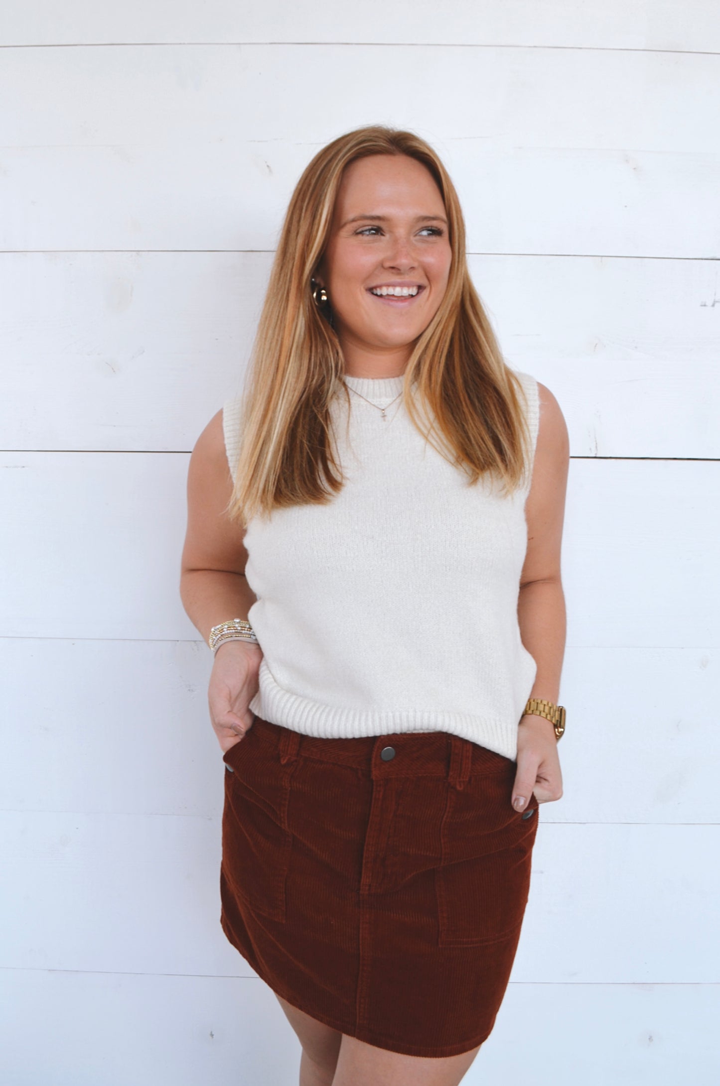 Monica Knit Crop Top