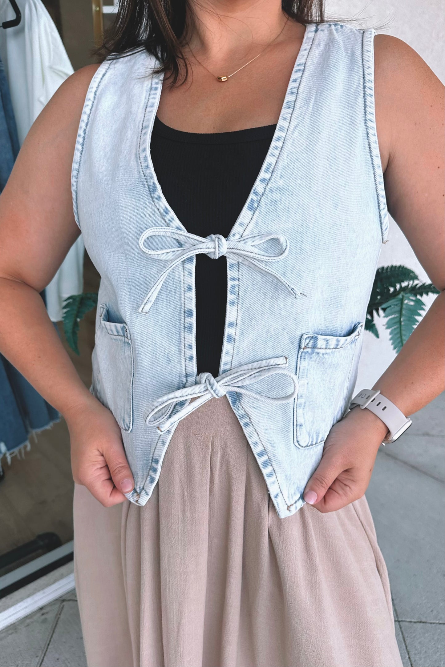 Jenny Denim Vest