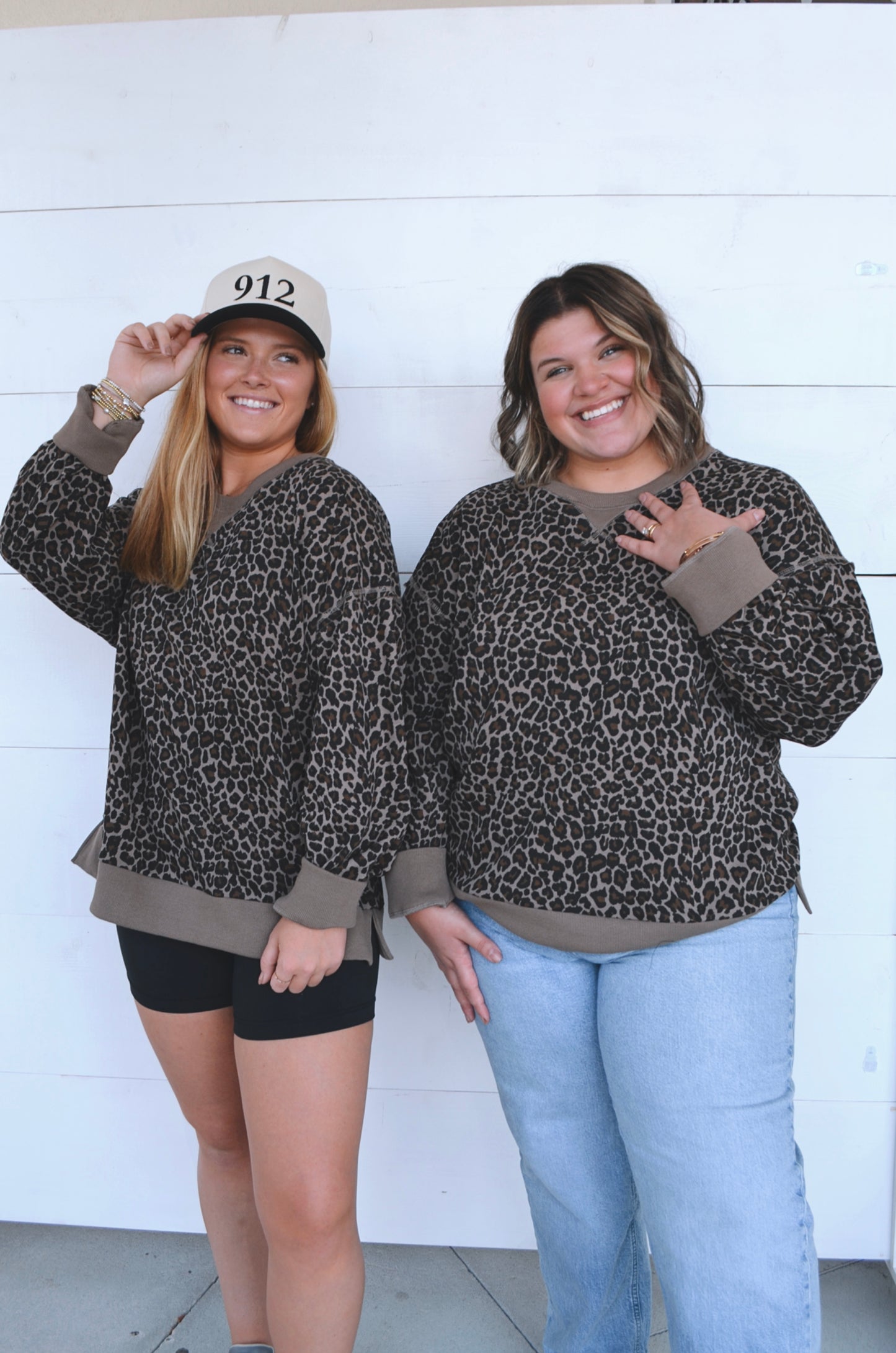 Lydia Leopard Sweatshirt