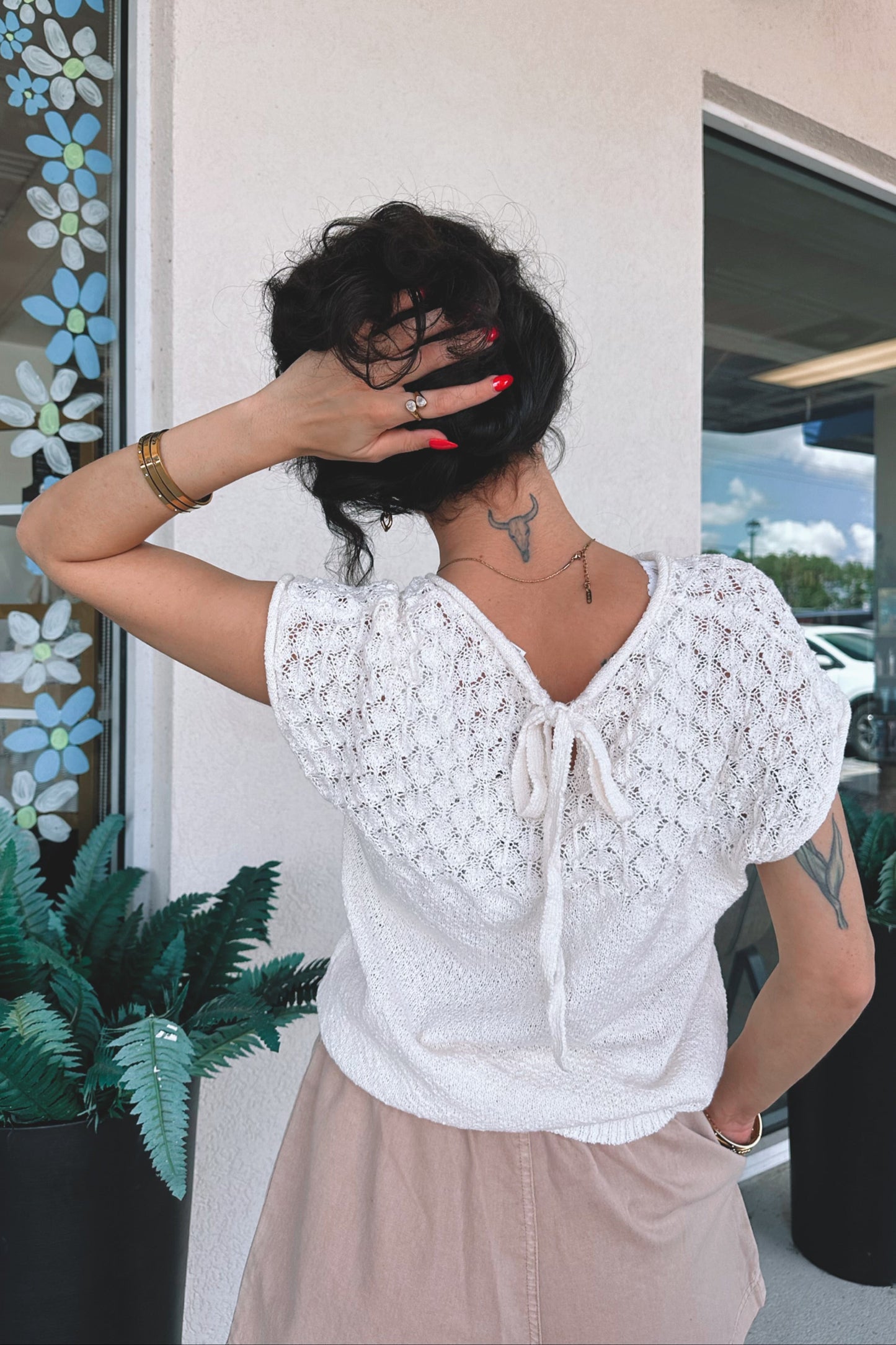 Evelyn Knit Top