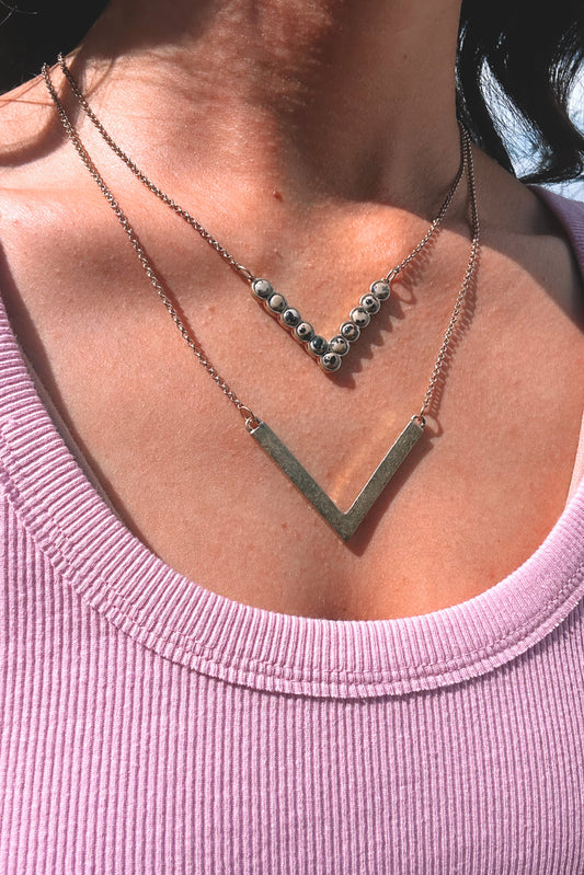 V-Stone Necklace