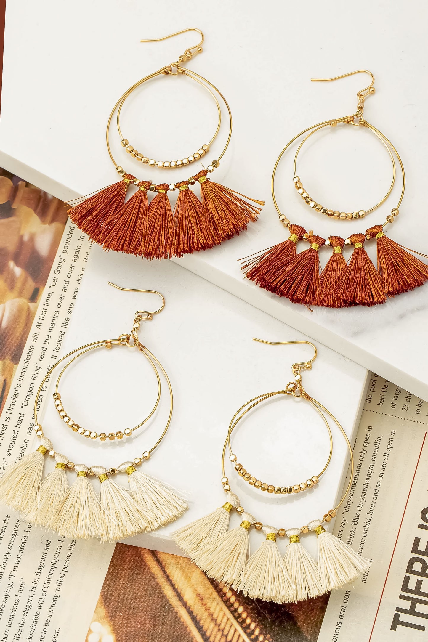 Cassie Fringe Earrings