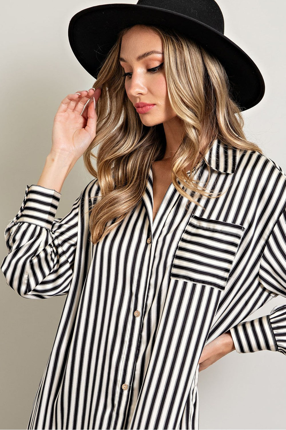 Cosmo Striped Mini Dress