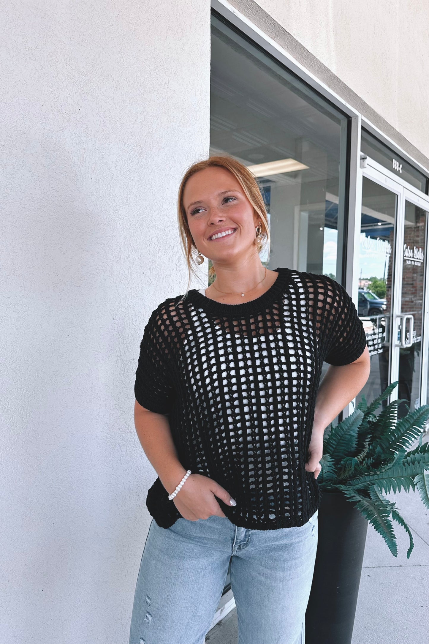 Saylor Crochet Top