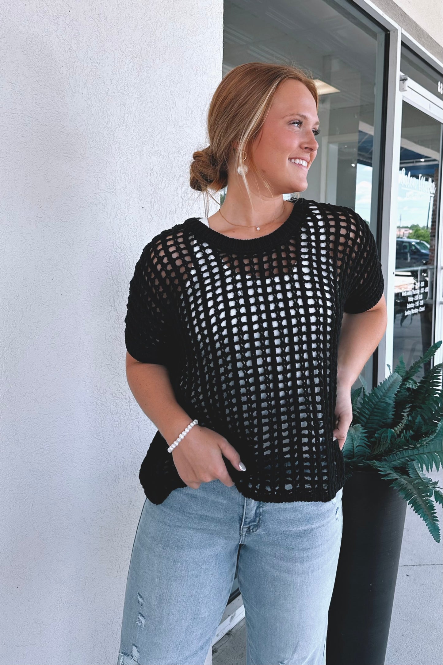 Saylor Crochet Top