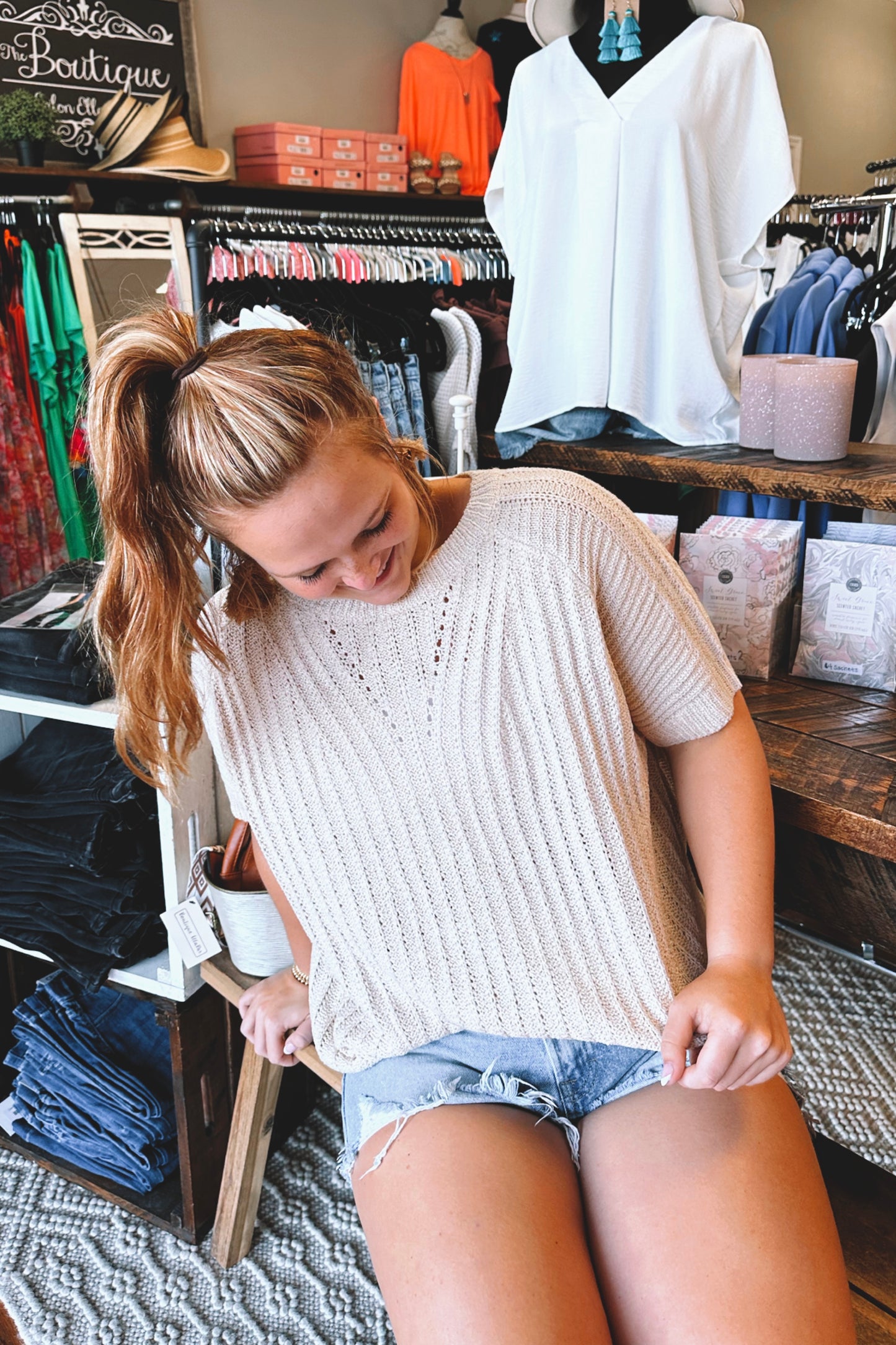 Sasha Raglan Sweater