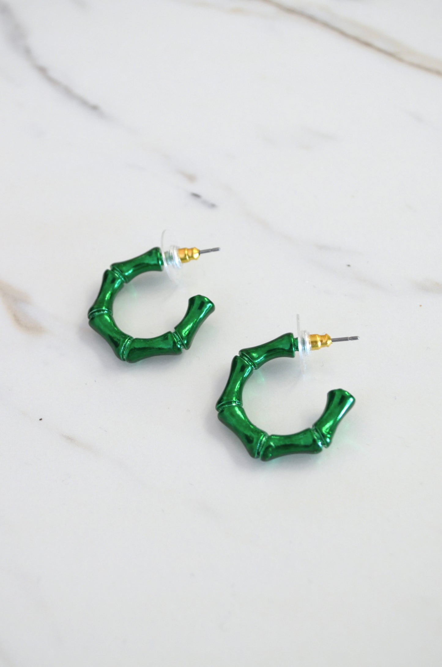 Metallic Hoops