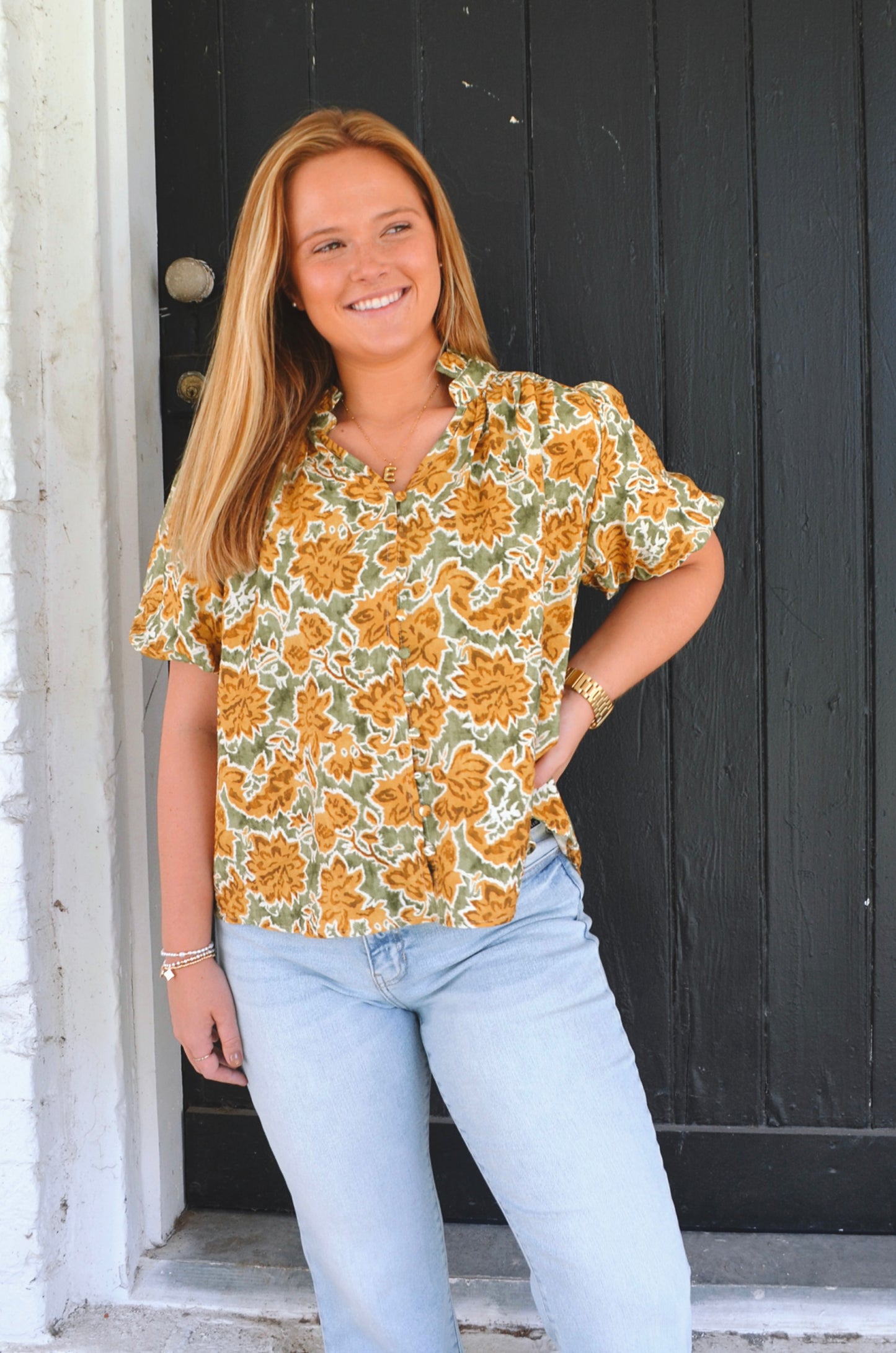 Fallon Floral Blouse