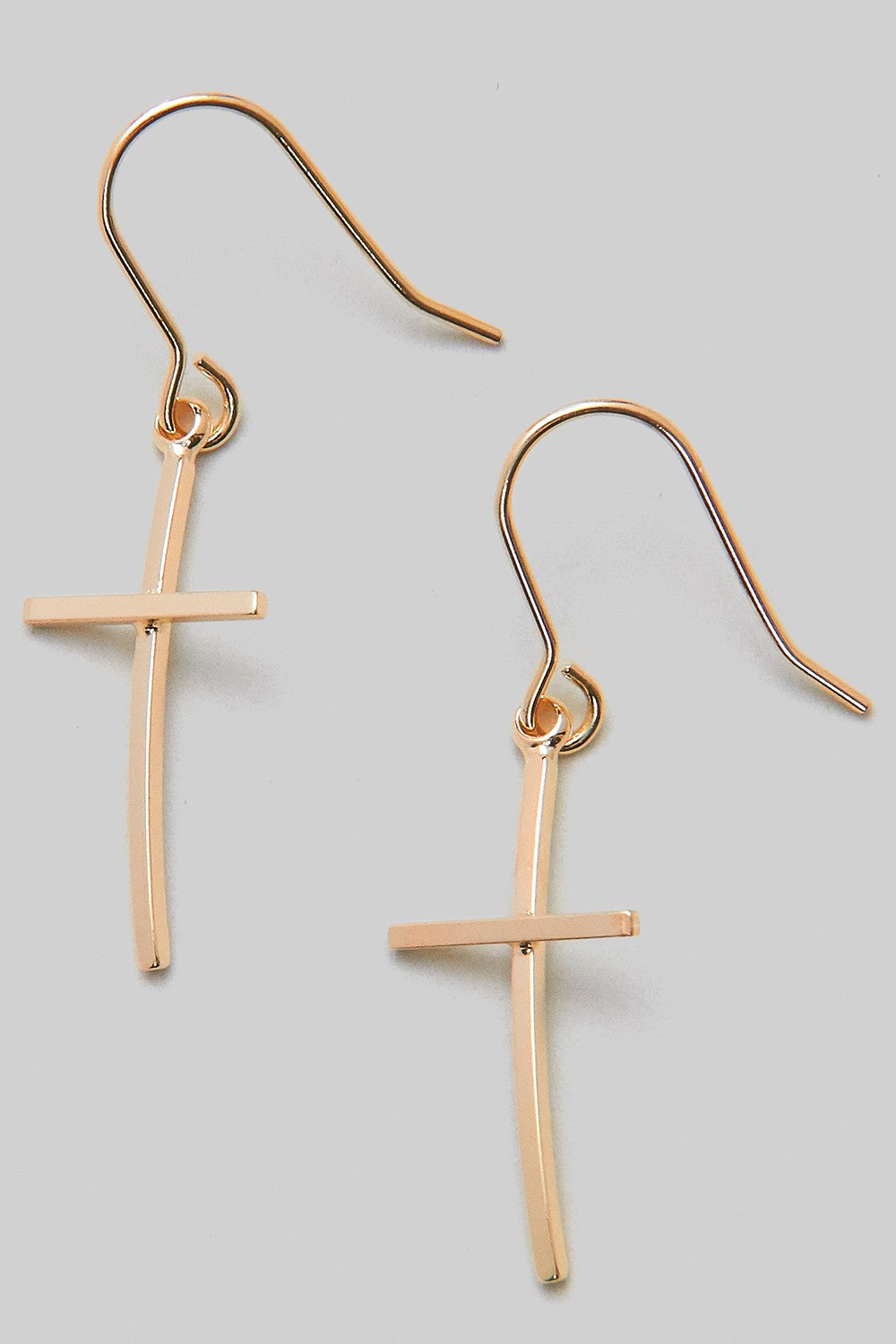 Dainty Cross Earrings