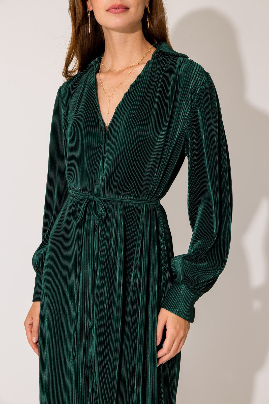Dallas Plisse Dress