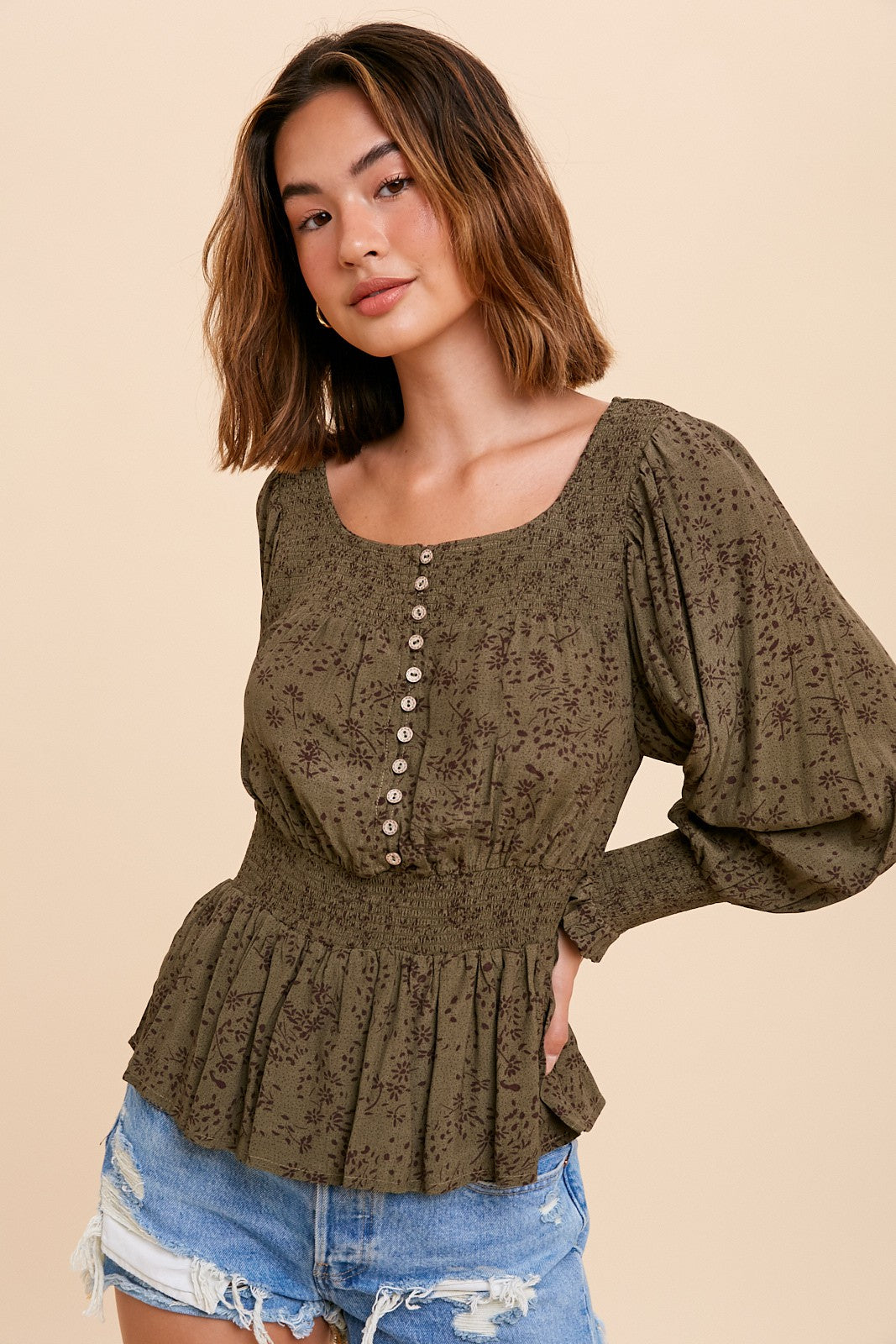 Denise Peasant Top