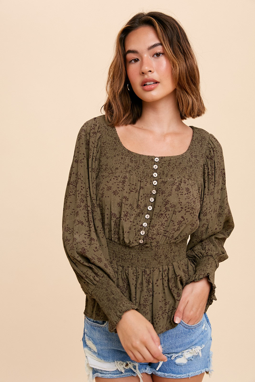 Denise Peasant Top