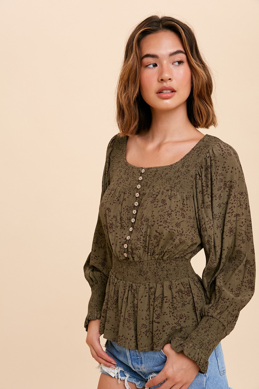 Denise Peasant Top