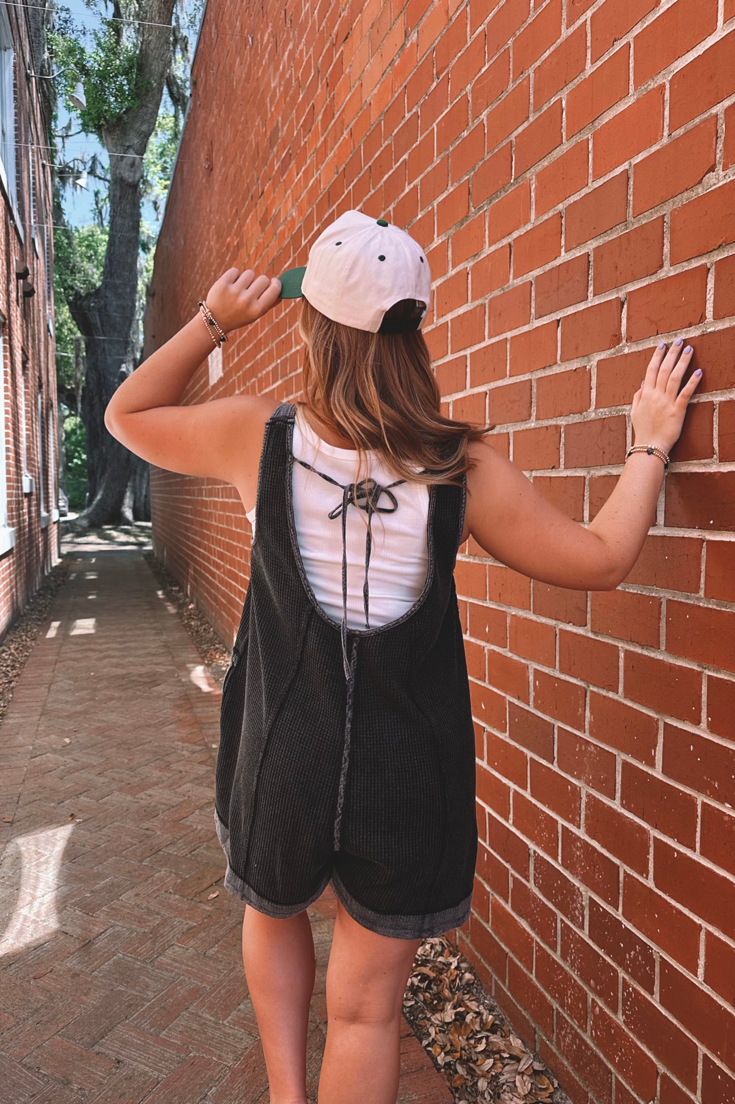 Waverly Waffle Romper