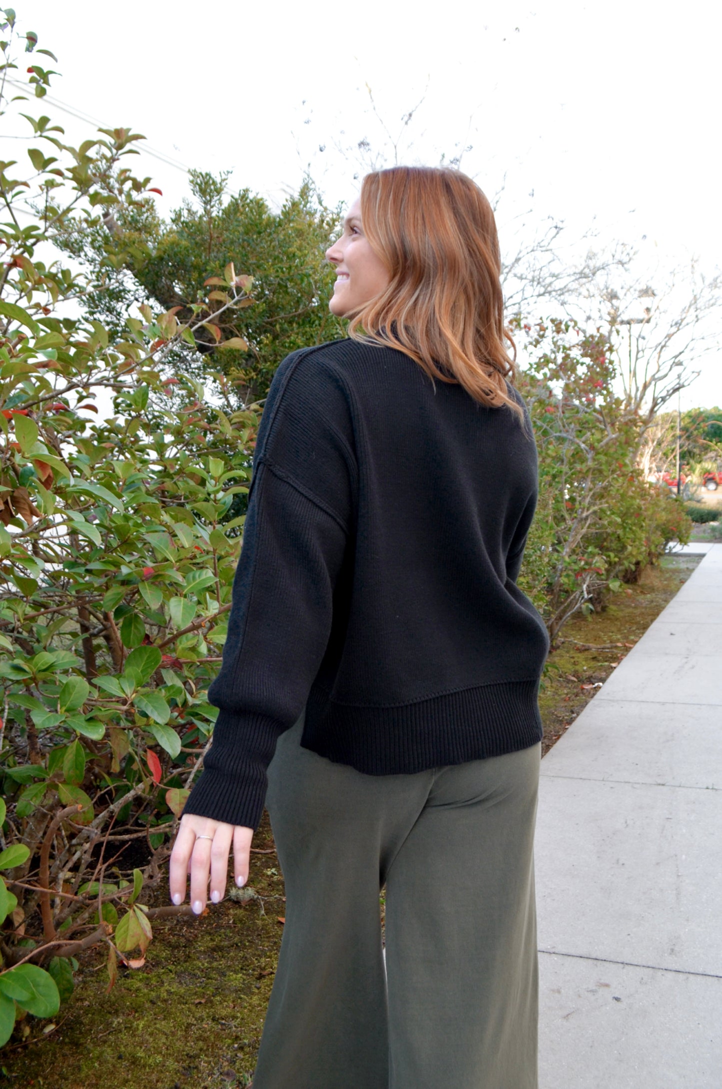 Brady Drop Shoulder Sweater