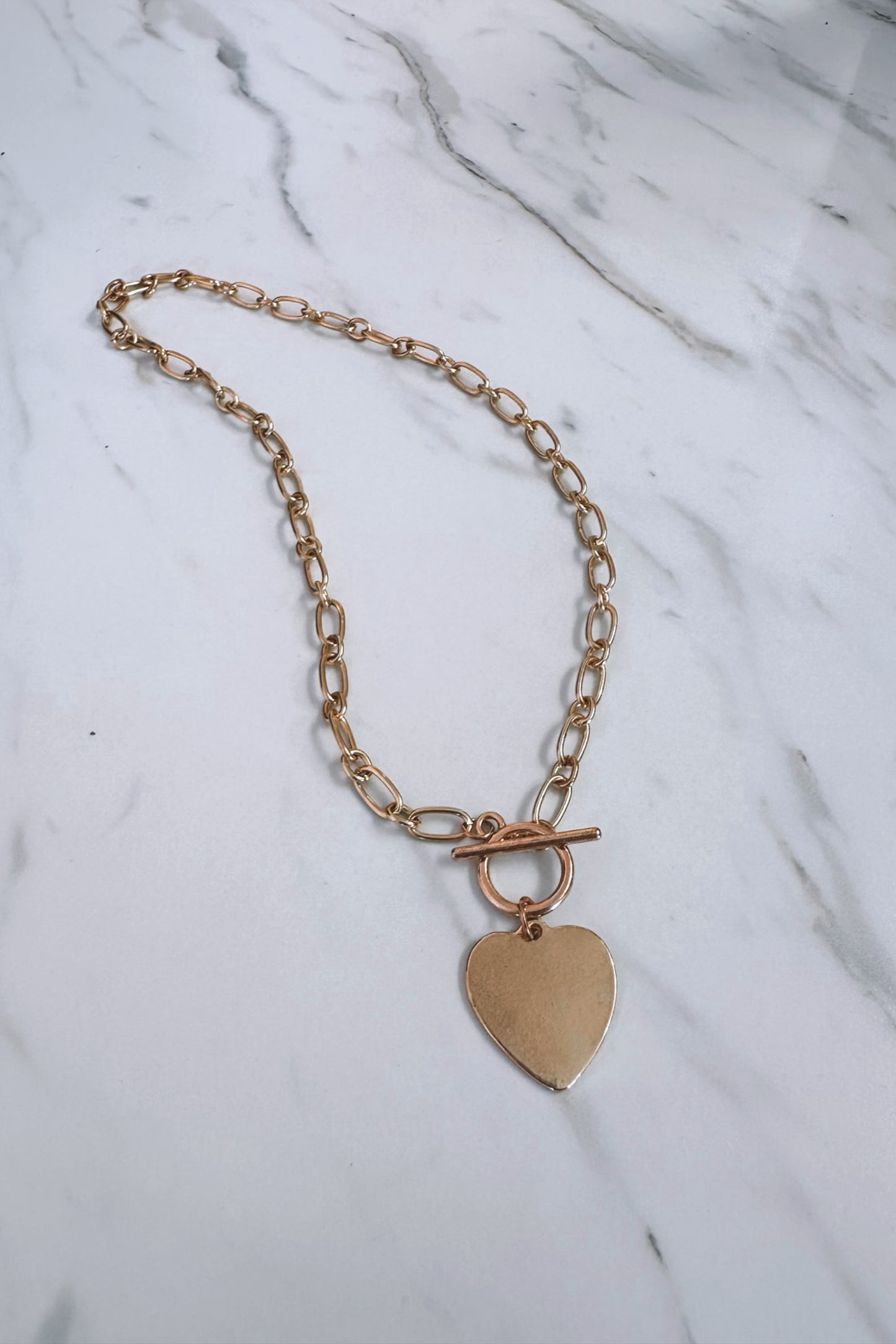 Heart Toggle Necklace