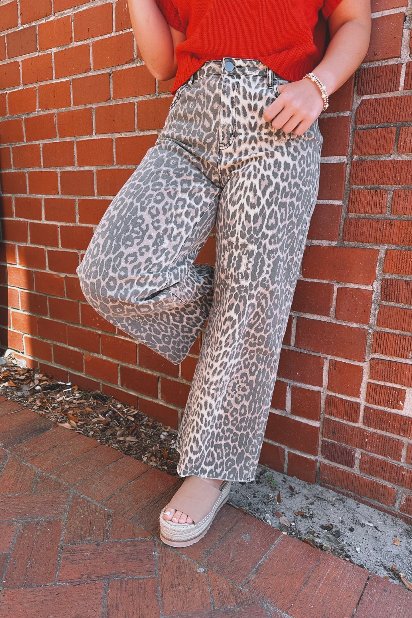 Safari Wide-Leg Pant