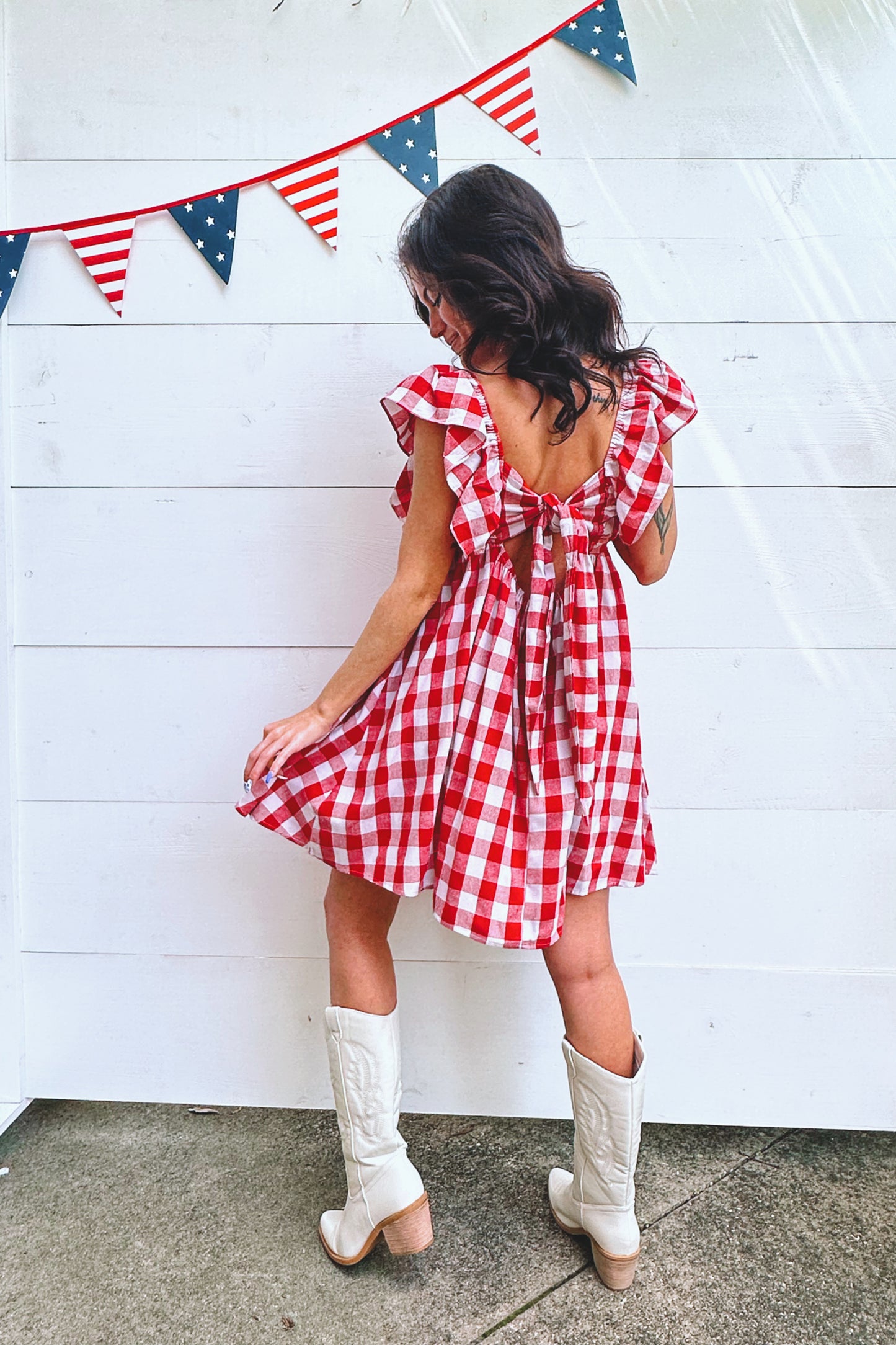 Liberty Gingham Dress